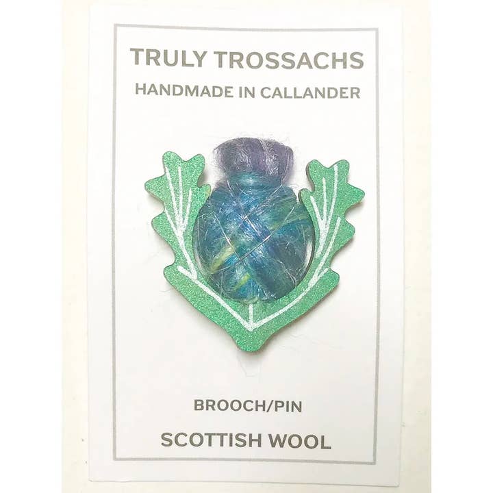 Truly Trossachs - Vente Broches - Broche chardon écossais5
