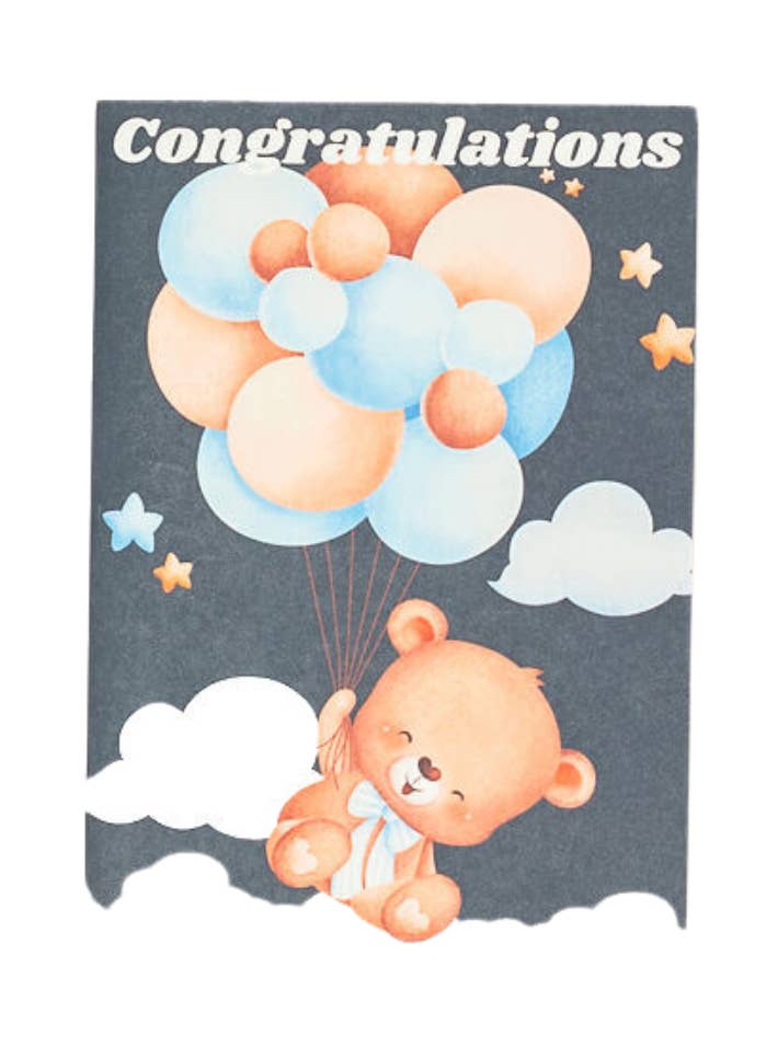 Tarjeta de Felicitación para Niño - Felicidades por el Bebé para venta al por mayor de BOSS Paper Company