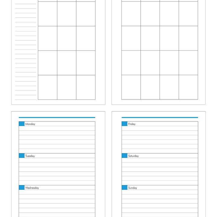 Paper House Productions - Wholesale Planner - Wonder Woman - Mini 12 Month Undated Planner