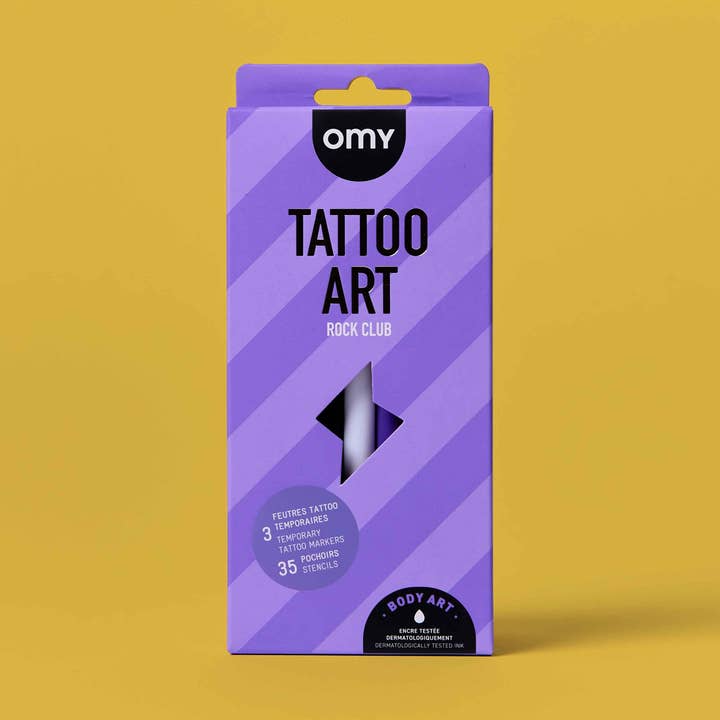 TATTOO ART - ROCK CLUB for wholesale by OMY