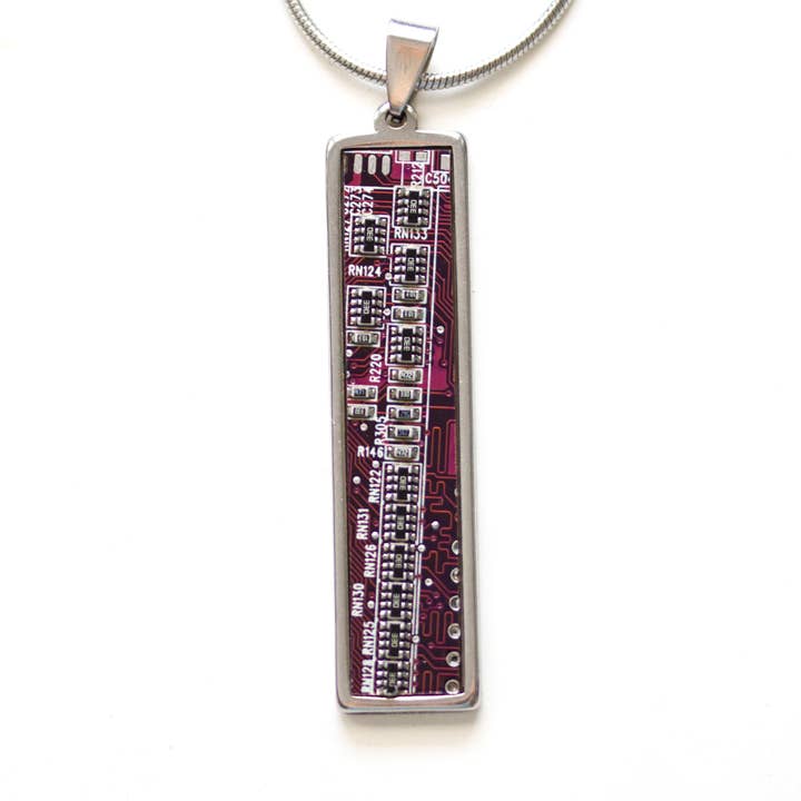 Pavlysh s.r.o. - Wholesale Pendant/Charm Necklace - Long necklace, real circuit board, no resin9