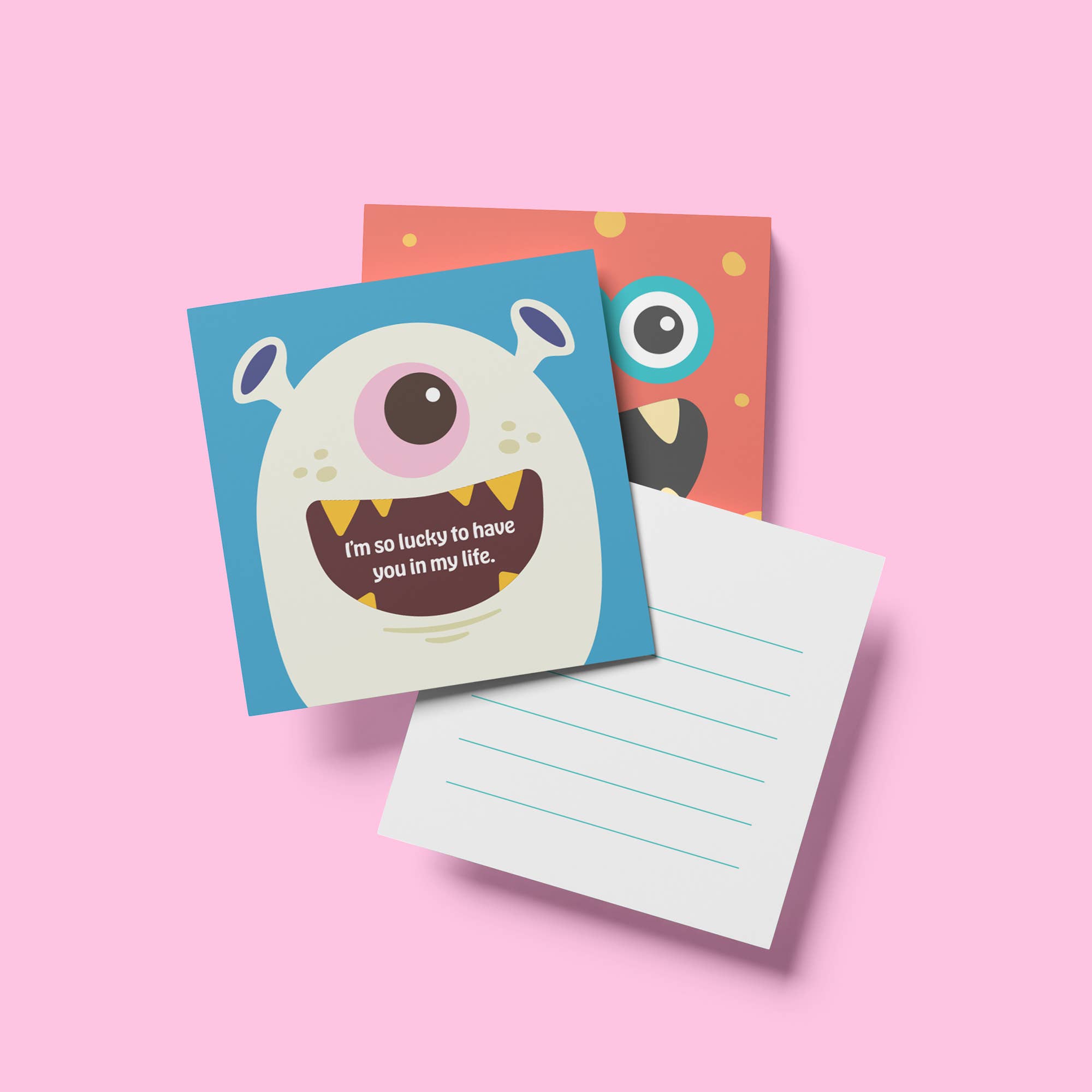 Sungy Side Up - Wholesale Notepad - Monster Lunch Box Notes Notepad – 24 Notes for Kids' Lunches5