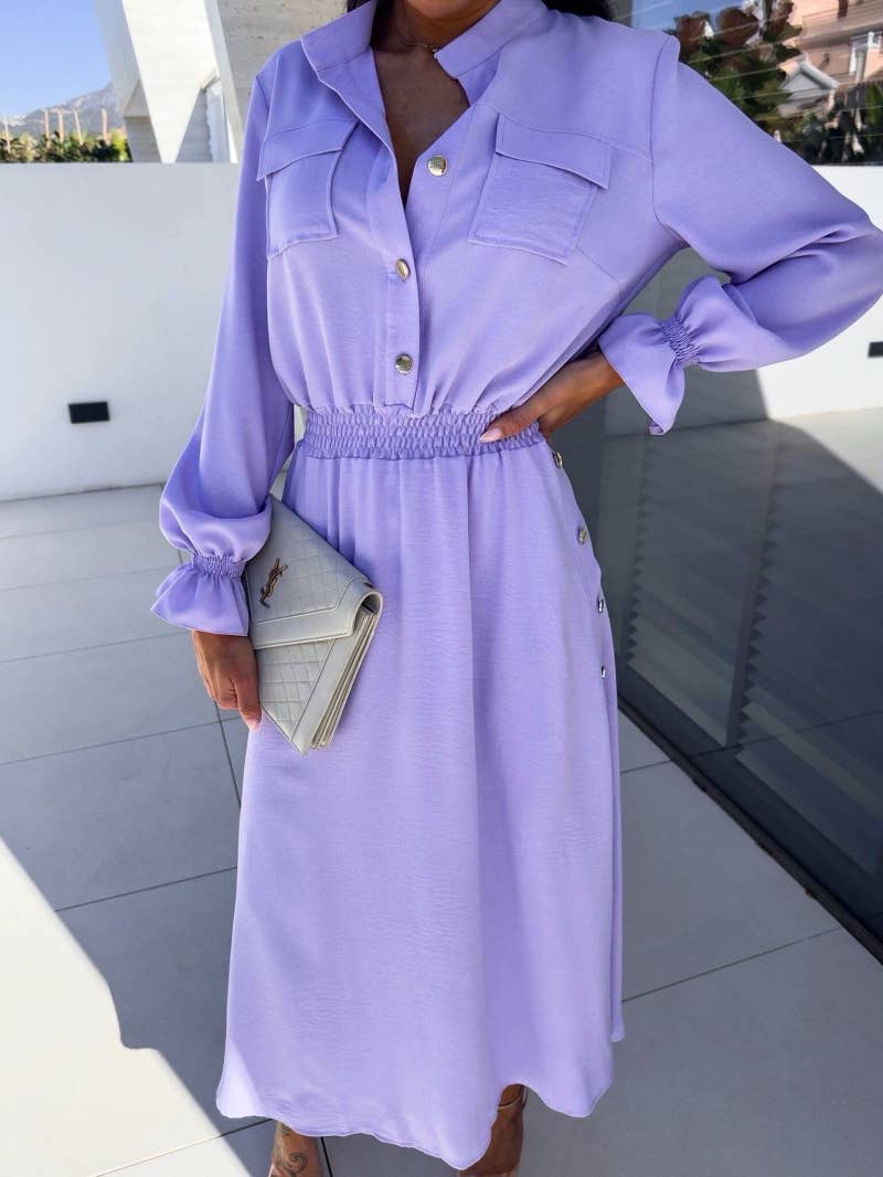 ESTEE BROWN - Wholesale Dress - Women's - Long flowing dress - 22643