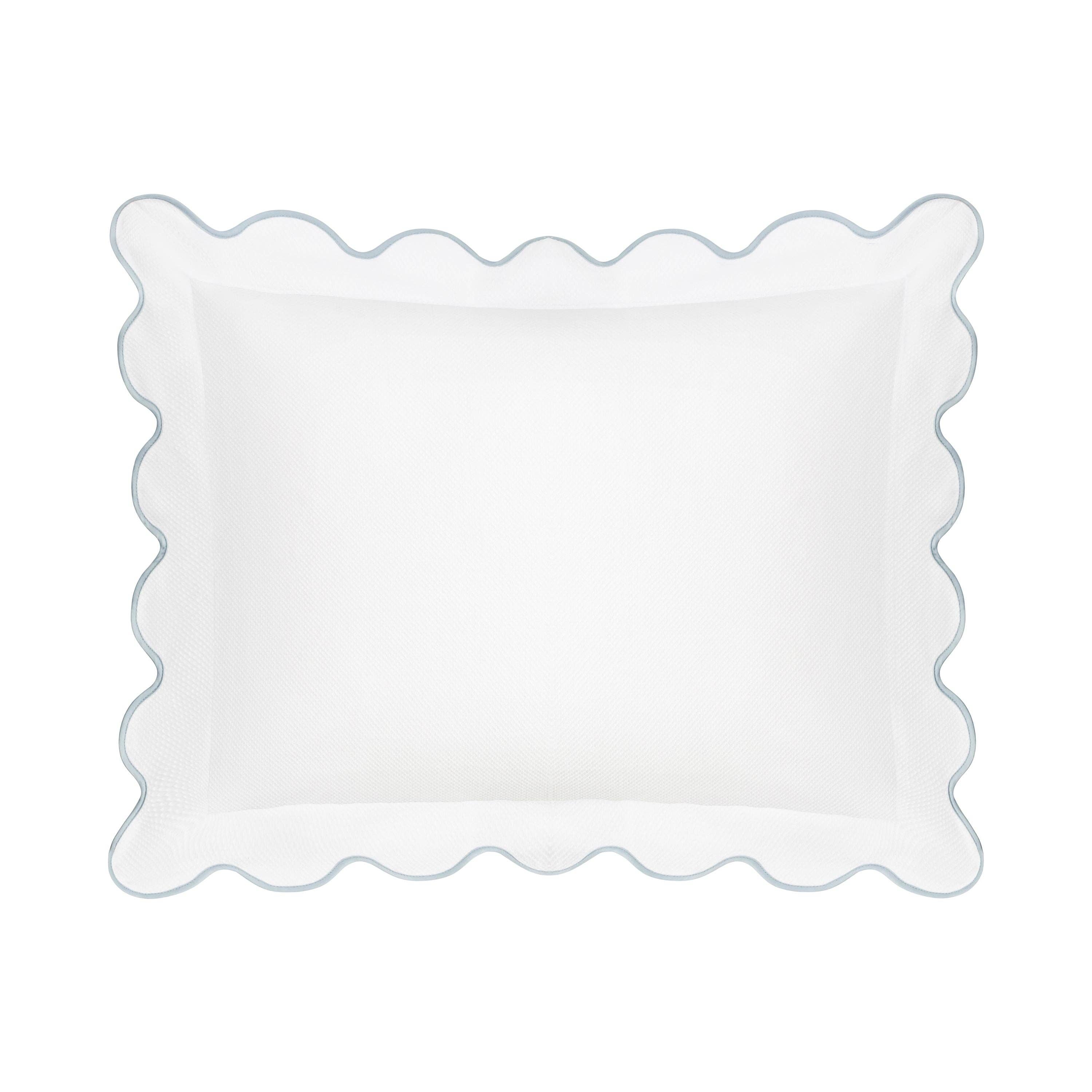 Home Treasures Linens - Wholesale Bedding Pillowcase/Sham - Honeycomb Sham (Scalloped Flange)6