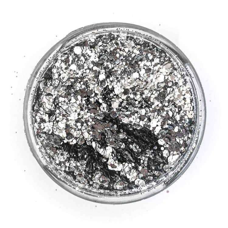 Projekt Glitter 11 UG - Wholesale Body Glitter/Shimmer - Chunky Glitter Mix (Silver)2