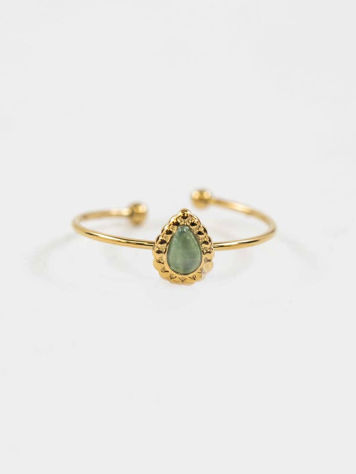 Sea Tear Adjustable Ring for wholesale by Lovoda