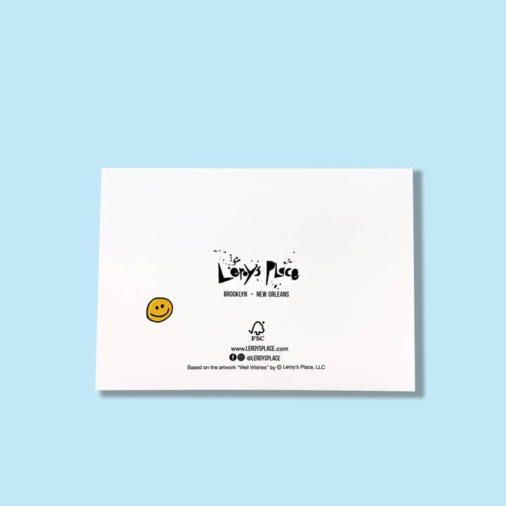 Leroy's Place - Wholesale Everyday Greeting Card - Sending You Well Wishes - Greeting Card2
