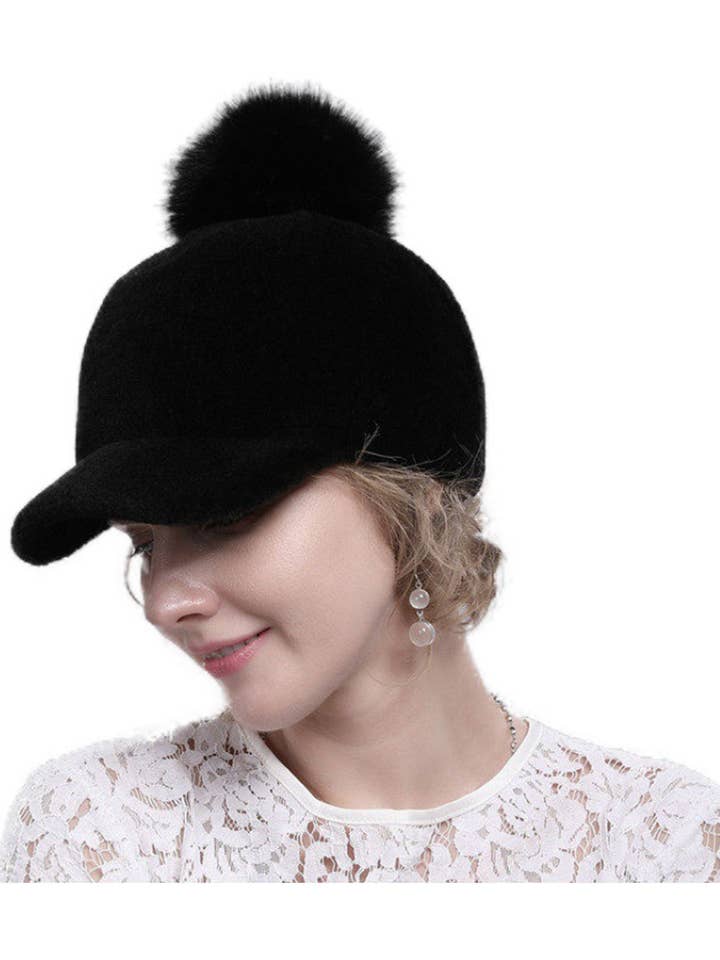 Pompom Woolen Hat C0680 for wholesale by Ole