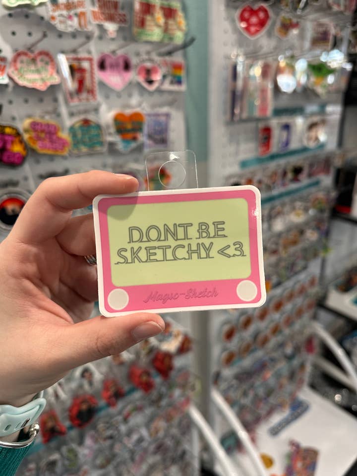 Wees Niet Verdacht Sticker voor wholesale door Comic Controllers