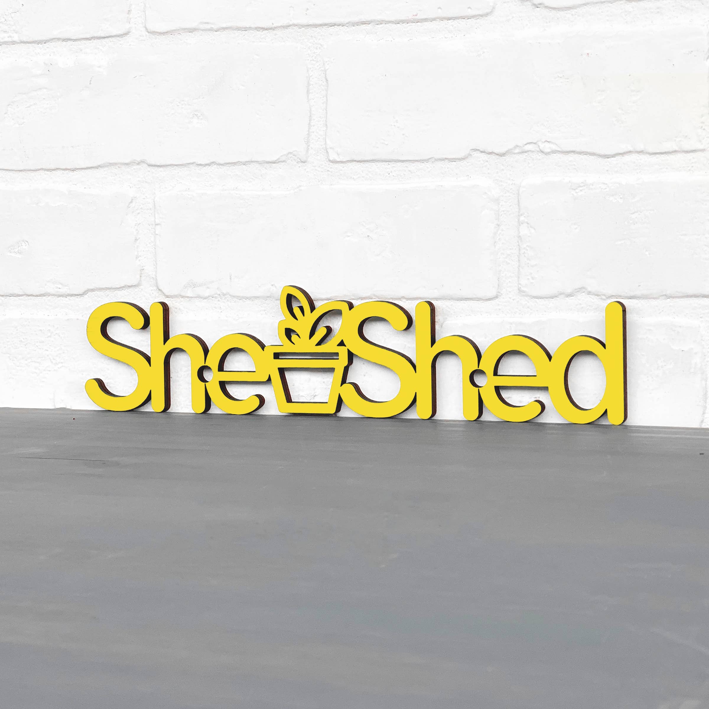 Spunky Fluff - Wholesale Wall Sign - She Shed Women's Wood Garden Shed Sign0