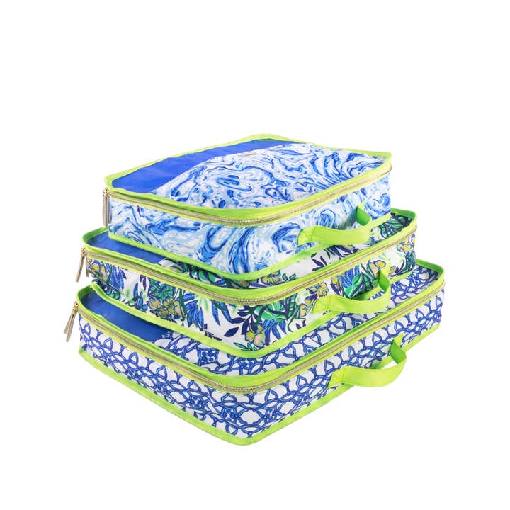 Lilly Pulitzer by Lifeguard Press - Wholesale Packing Cube - Packing Cube Set, Assorted