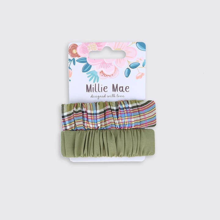 Forever England / Millie Mae – wholesale Hair clip – Women’s – Gingham Set of 2 Hair Clips8