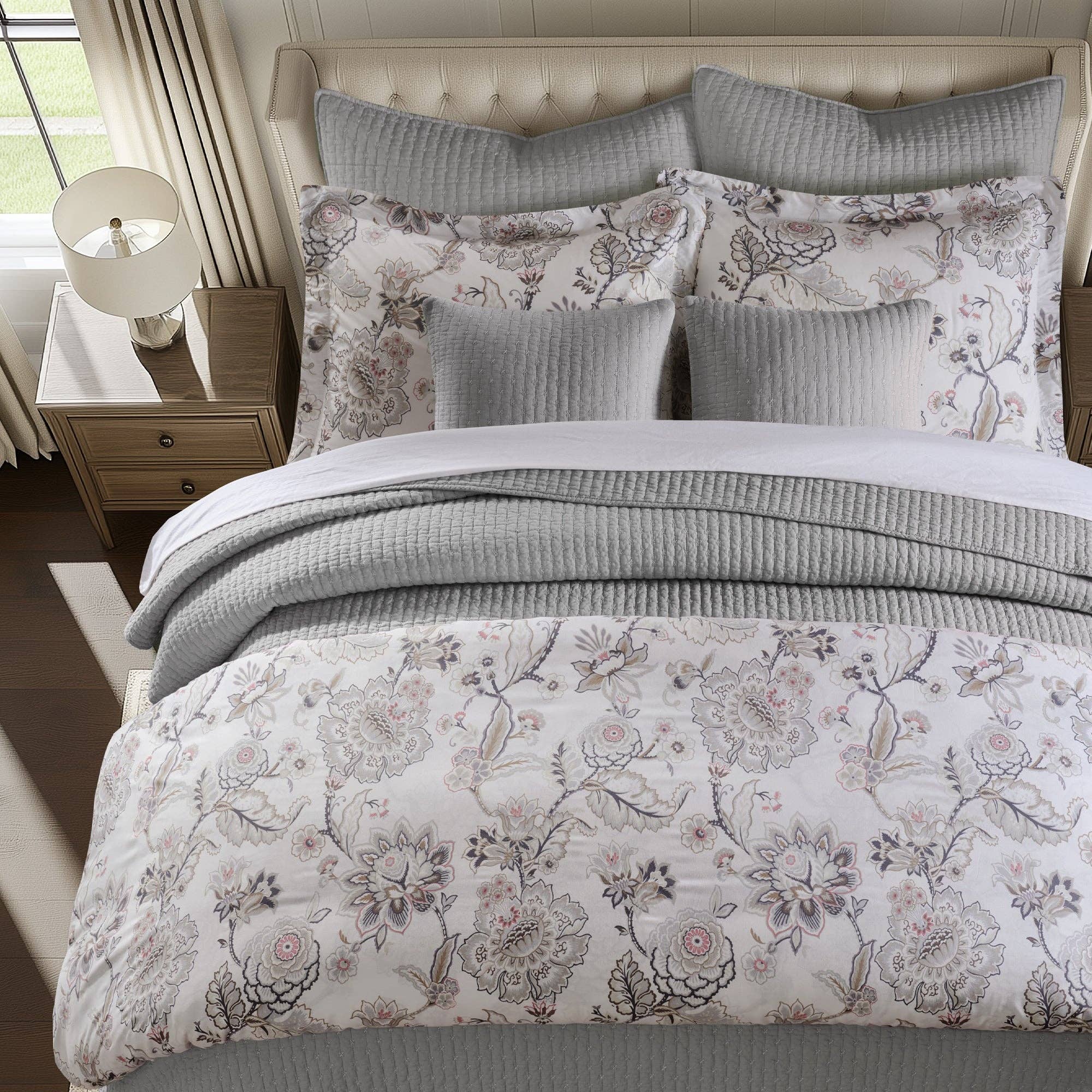 Levtex Home - Vente Parure de lit - Ensemble de couette en point de croix16