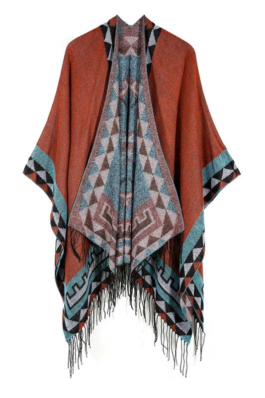 ACCITY - Wholesale Wrap - Women's - DANDY PATTERNED FASHION SHAWL WRAP_CWASC0444