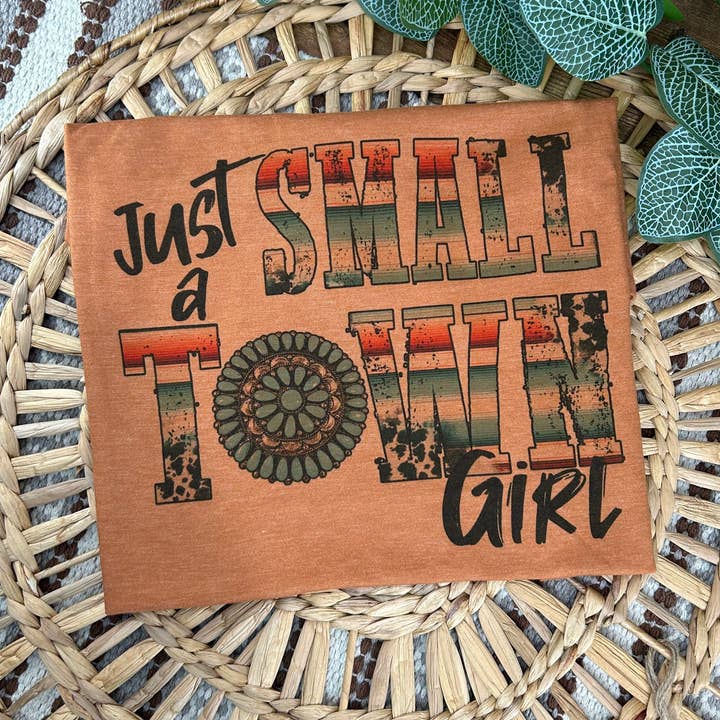 Small town girl T-shirt for wholesale by Vs design shop boutique