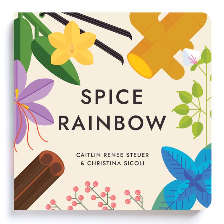Libro de cartón Spice Rainbow para venta al por mayor de Chunky Deli