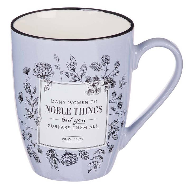 Many Women Do Noble Things Ceramic Mug – Proverbs 31:29 for wholesale by Christian Art Gifts