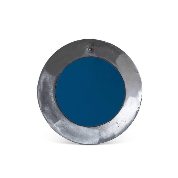 Park Hill Collection - Wholesale Wall Mirror - Park Hill Collection Hammered Pewter Portal Mirror, 11 inch