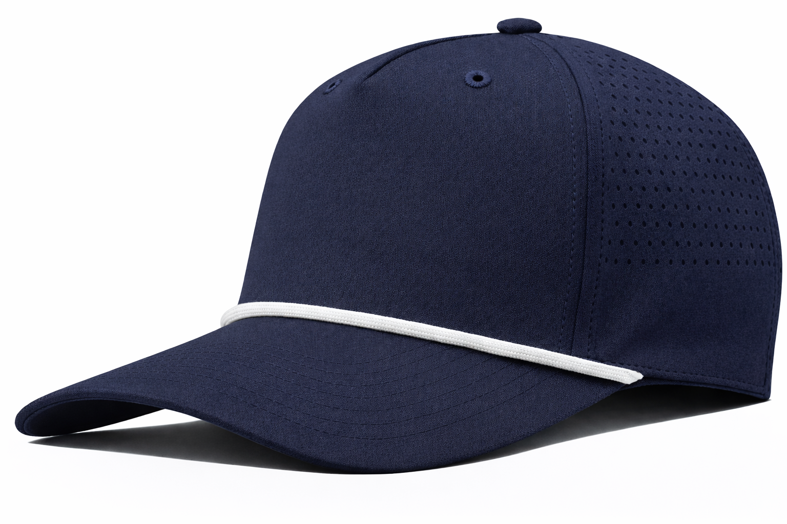 Stitch & Bill Hats - Wholesale Baseball Cap - Unisex - Performance 5 Panel Rope Baseball Cap Air Flow Men Women 9