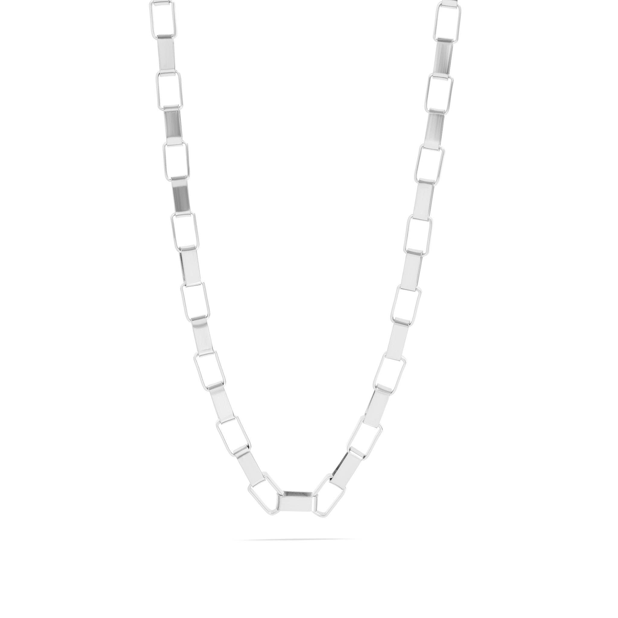 WJW - Wholesale Link & Chain Necklace - 18K Gold PVD Stainless Steel Thick Paperclip Chain2