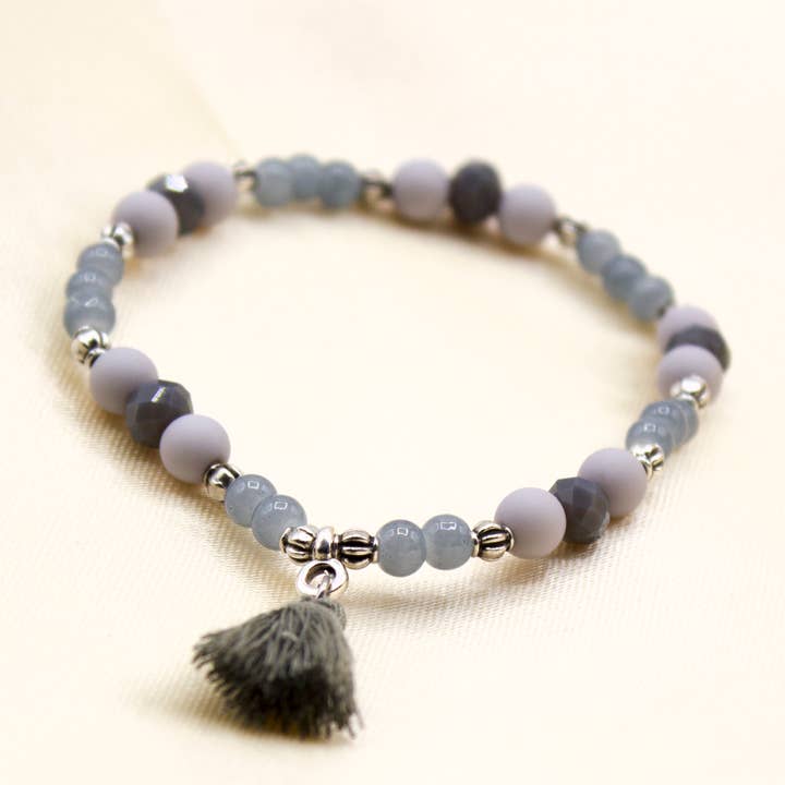 bente dusty grey bracelet for wholesale by Impala