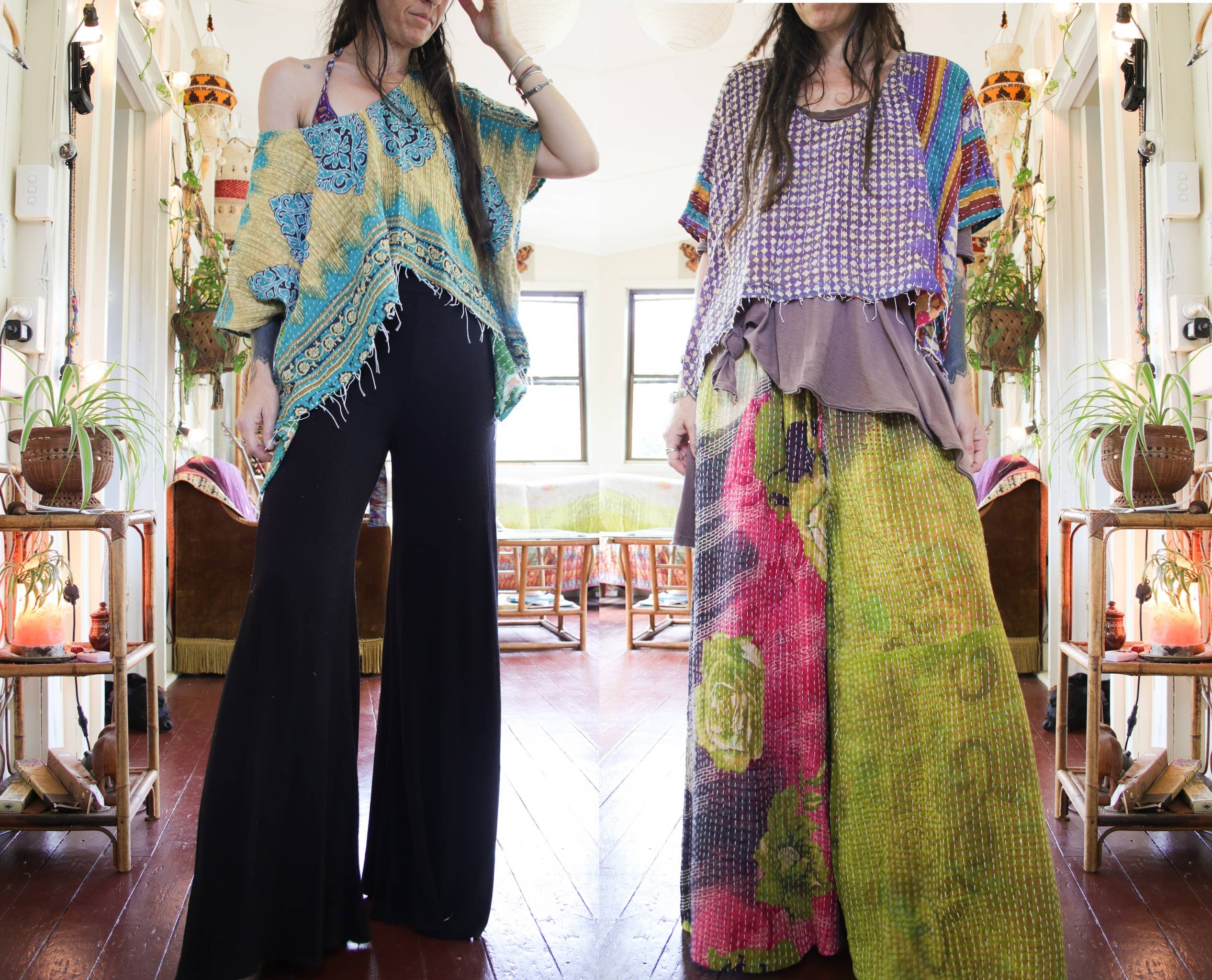 Renew Vintage - Wholesale Blouse - Women's - Kantha Tops1