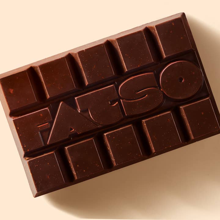 Fatso - Wholesale Chocolate Bar - KING'S RANSOM 150g- 60% Dark chocolate vegan chunky bar