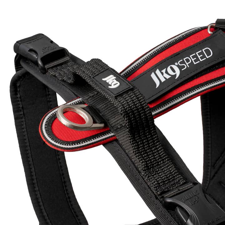 Julius K9 - Wholesale Pet Harness - Dog - ERGONOMIC LIGHTWEIGHT RESISTANT SPEED RUNNING DOG HARNESS RED5