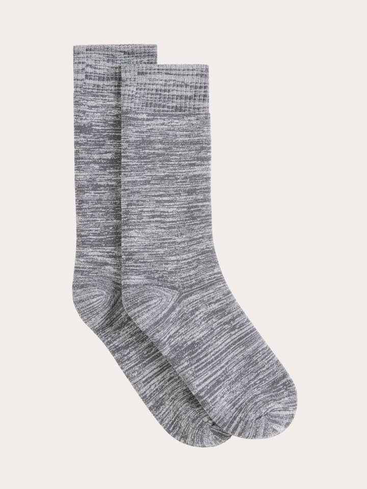 Crew Boot Socks - Grey Marl for wholesale by BOODY UK LTD