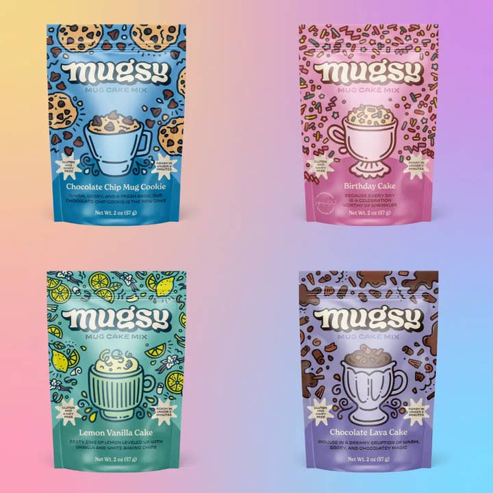 Sweet Starter Bundle (8 units) for wholesale by Mugsy Bakes