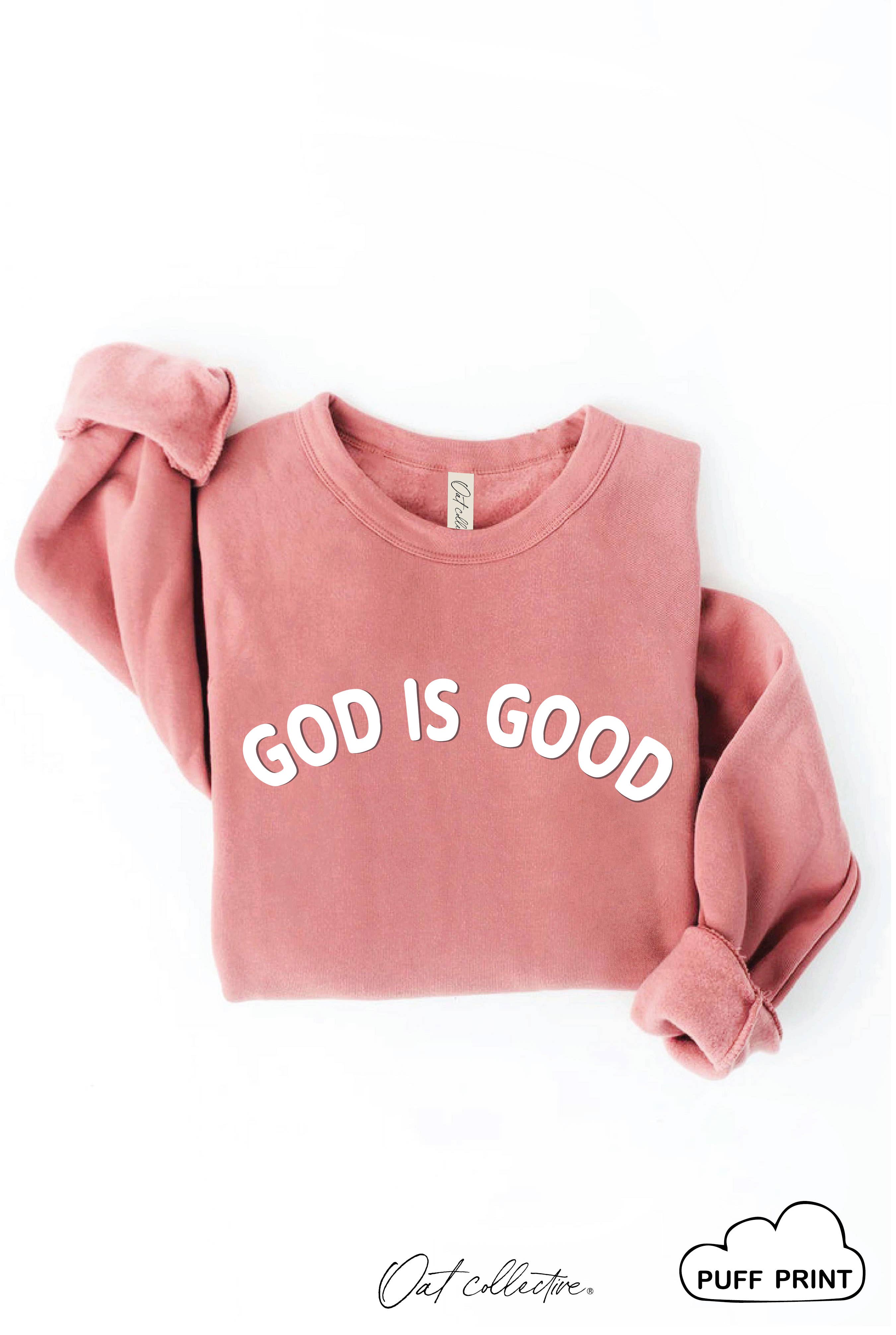 OAT COLLECTIVE – Engroshandel Grafisk Sweatshirt - Dame – GUD ER GOD PUFF Grafisk Sweatshirt8