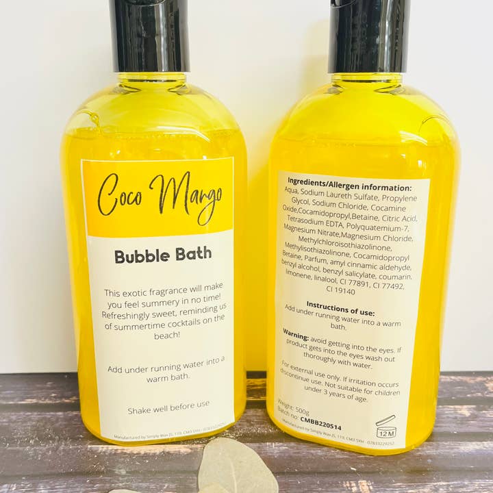 Bubble Bath - Coco Mango for wholesale by Simply Wax JS