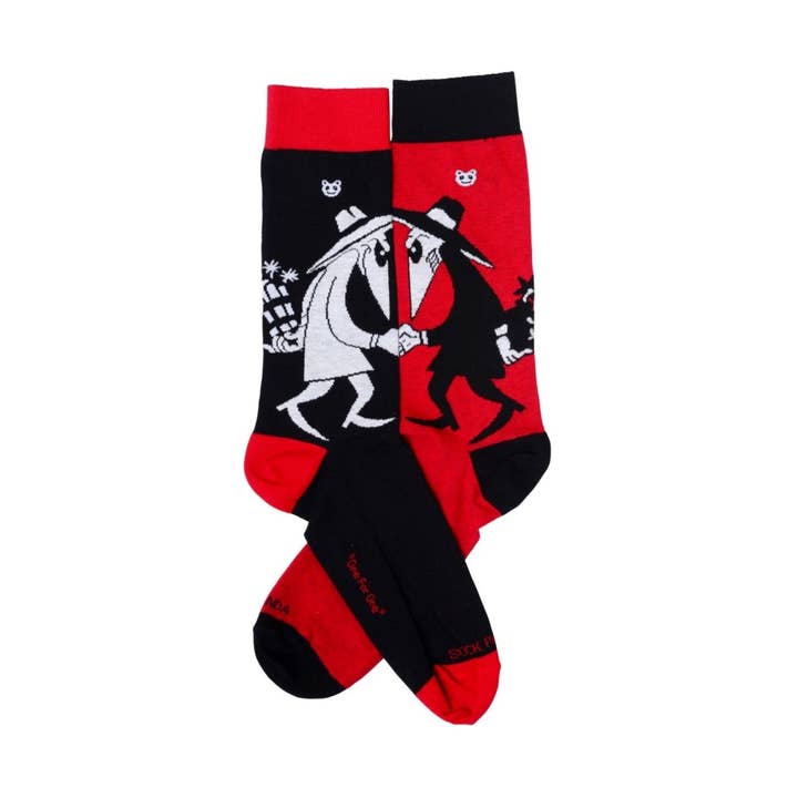 Spy Socks (Left / Right) from the Sock Panda for wholesale by Sock Panda