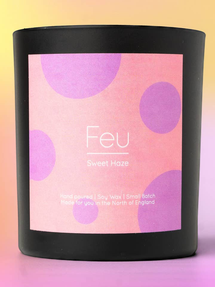 Tobacco Oak and Whisky Candle - Sweet Haze for wholesale by Feu Candles