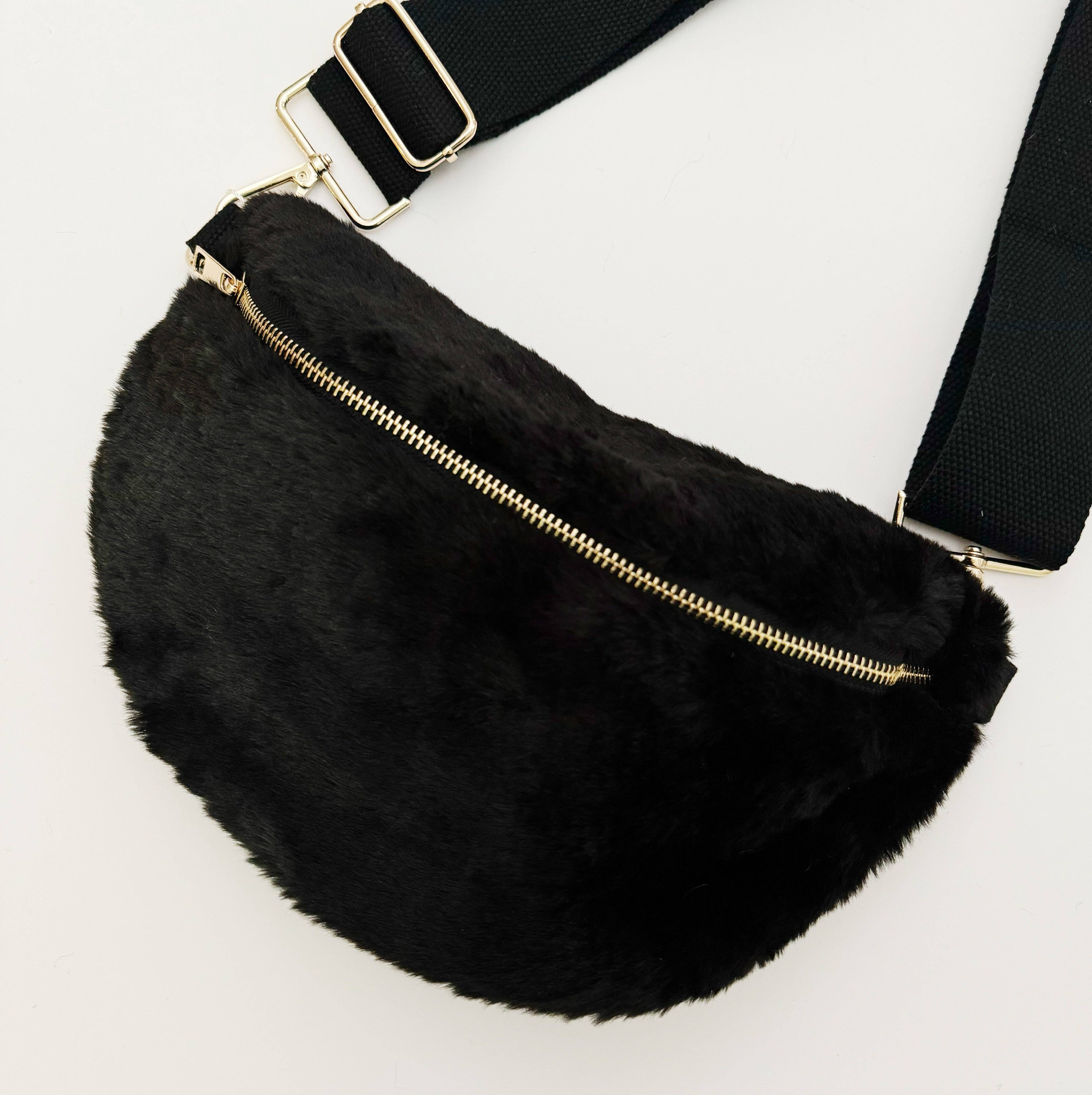 Ellison+Young - Wholesale Crossbody Bag - Women's - Butter Soft Furly Sling Bag8
