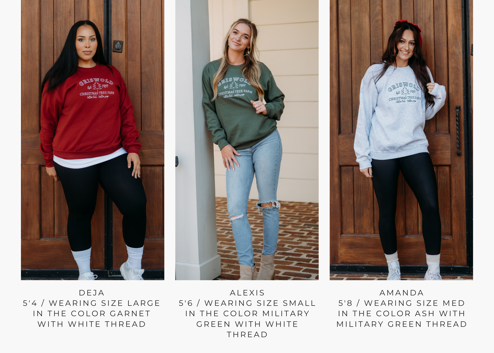 The Southern Post - Wholesale Sweatshirt - Women's - Fish Trio Embroidered Sweatshirt4