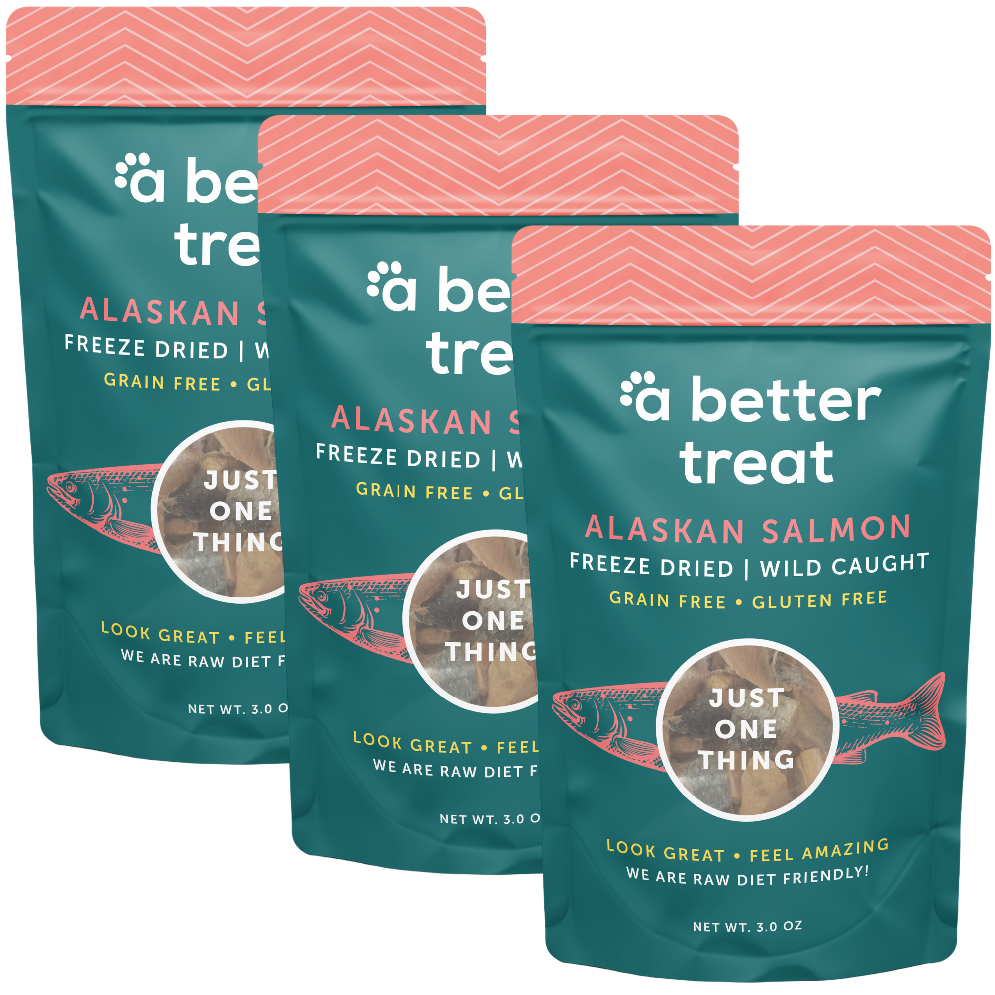 A Better Treat - Wholesale Pet Treats - Dog - Freeze Dried Wild Caught Salmon Dog and Cat Treats6