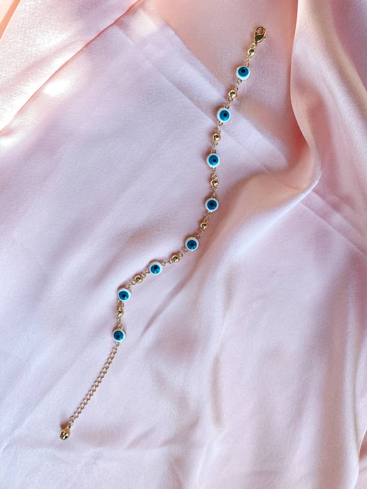 Anklet Capri (azul) por atacado de Starlite By J