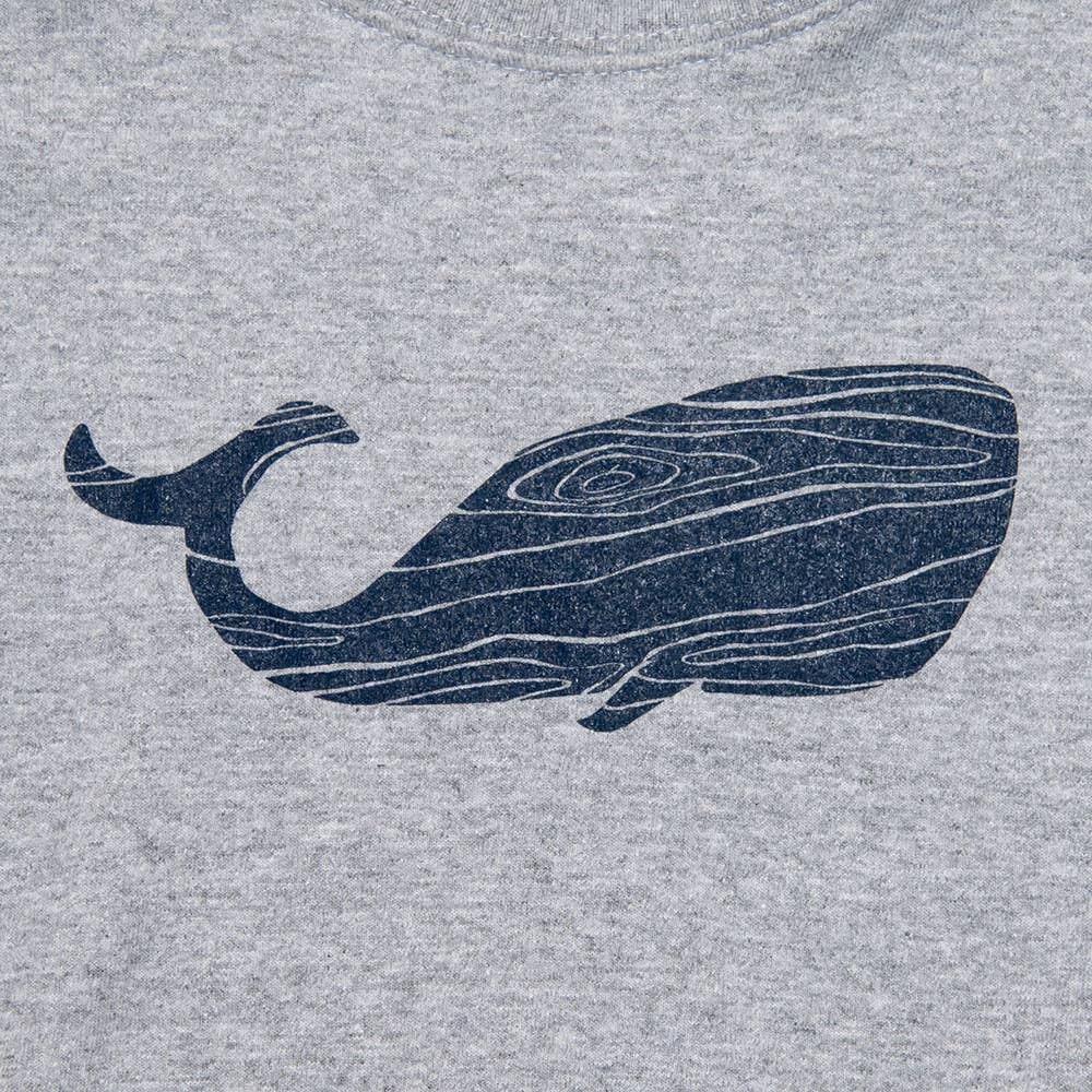 Cinder + Salt - Wholesale Sweatshirt - Kids - Toddler Wood Grain Whale Sweatshirt1