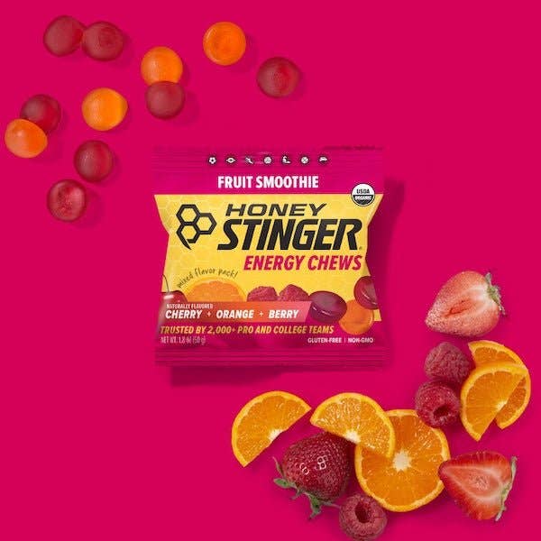 Runners Essentials by Without Limits - Wholesale Snack bar - Fruit Smoothie Energy Chews Box of 121