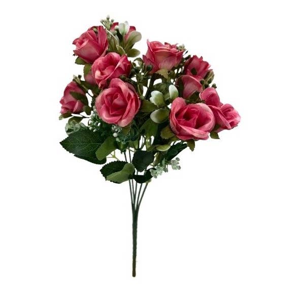 David Fischhoff Ltd – wholesale Artificial flowers – DF20165 - Six Assorted Rose Bunch2