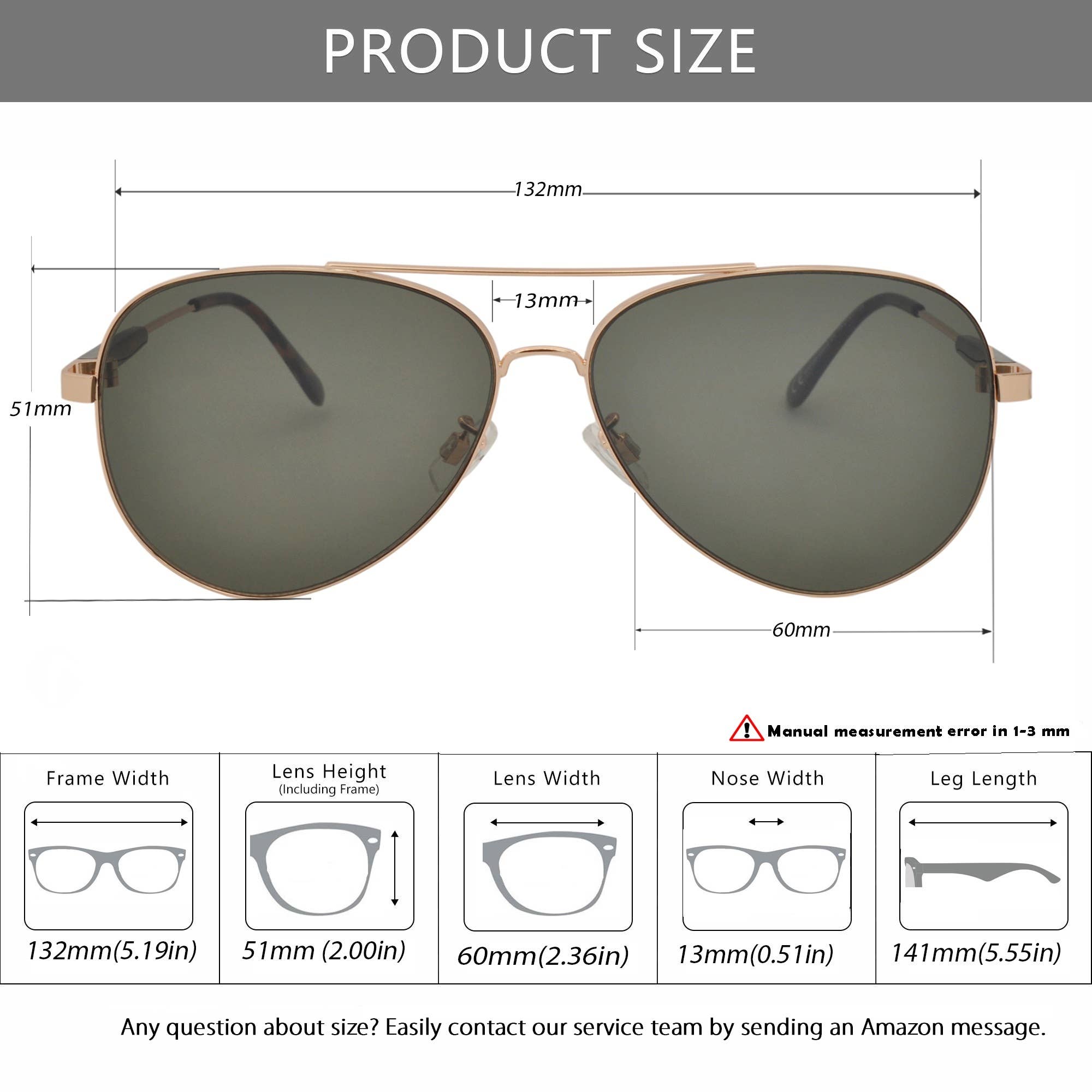 Autoservicioptico SL - Vendita all'ingrosso Occhiali da sole - Unisex - Occhiali da sole unisex pilot classici leggeri con doppio ponte metallico4