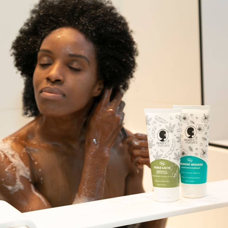 Noireônaturel - Wholesale Hair Shampoo - Purifying Foam Shampoo Indian Powders Hibiscus2