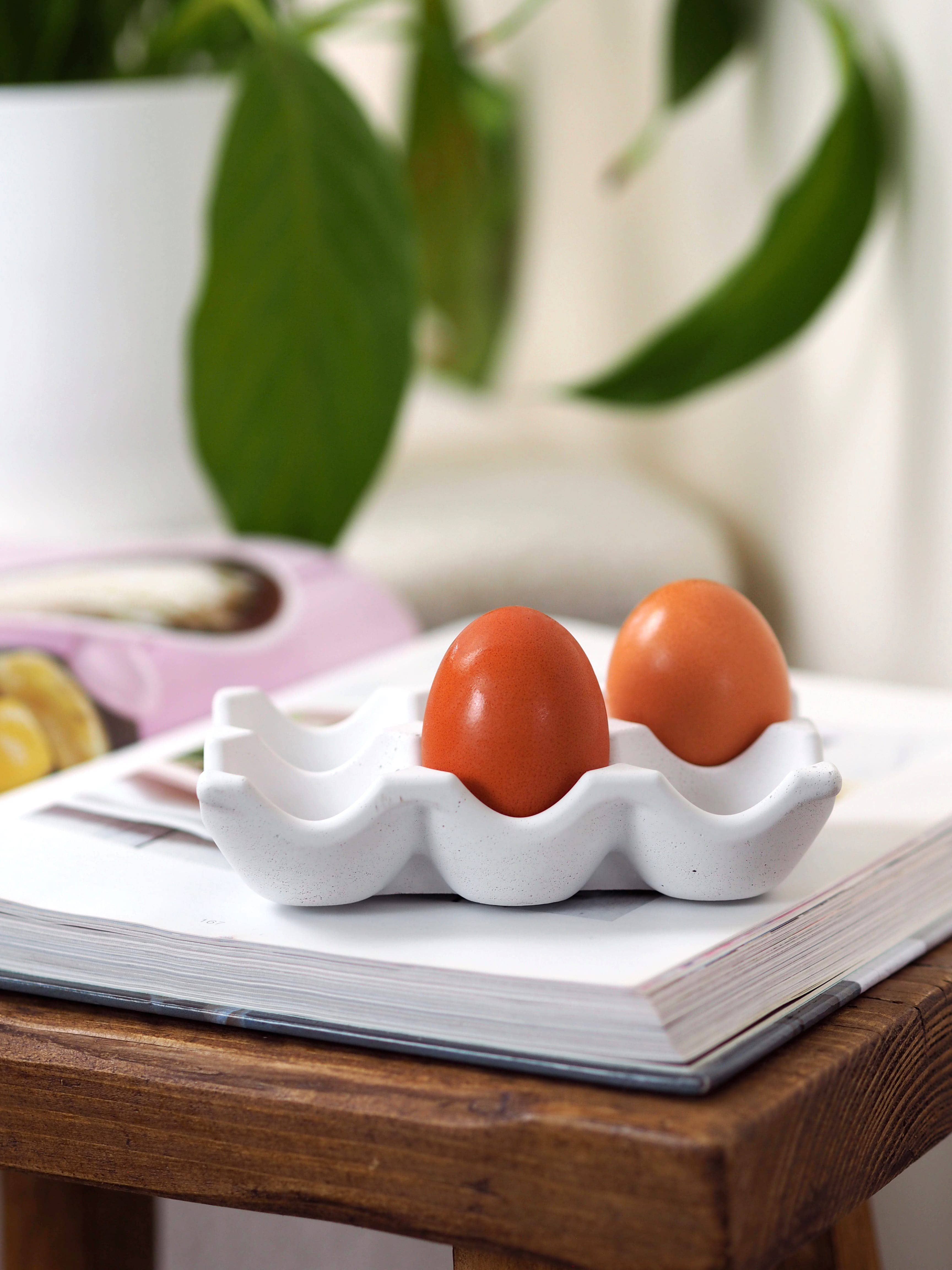 Feathered Oak - Wholesale Egg Cup/Holder - Concrete Egg Tray | Egg Storage5
