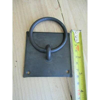 Midwest Craft House - Wholesale Knob/Pull - HAND FORGED IRON CHEST HANDLES/BIN DRAWER PULLS, 3 1/8"