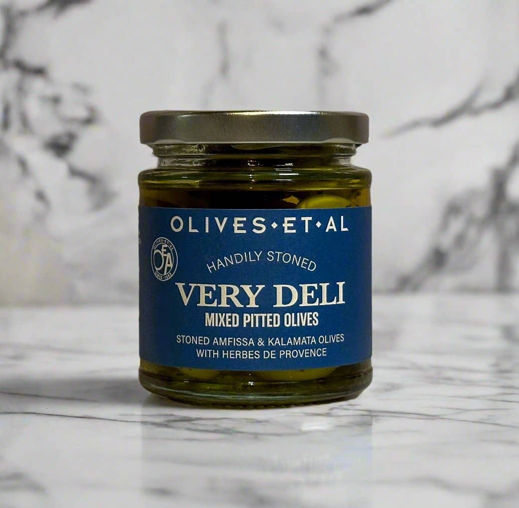 Olives Et Al - Wholesale Olives - Very Deli Herbed Pitted Olives for Hampers & Gifting