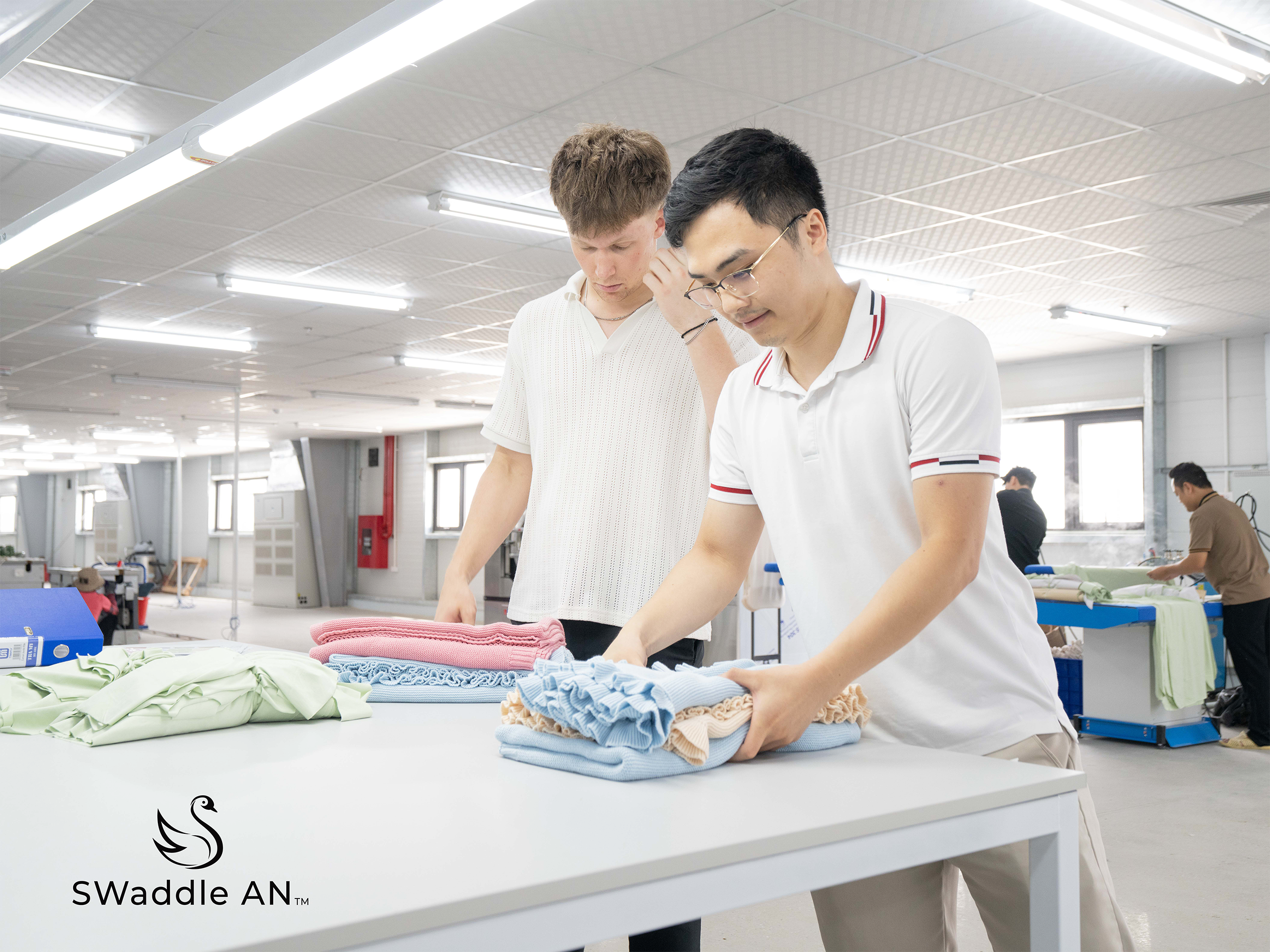 SwaddleAn - Wholesale Milestone Blanket - Kids & Baby - Heirloom Lacing Baby Blanket - 100% Cotton19