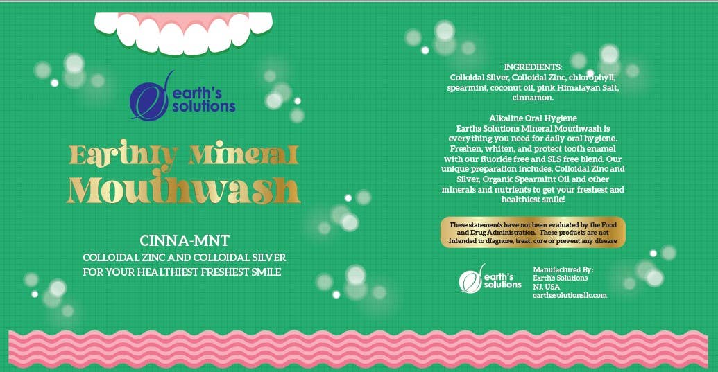 Earth's Solutions llc - Wholesale Mouthwash - Mineral Mouth Wash1
