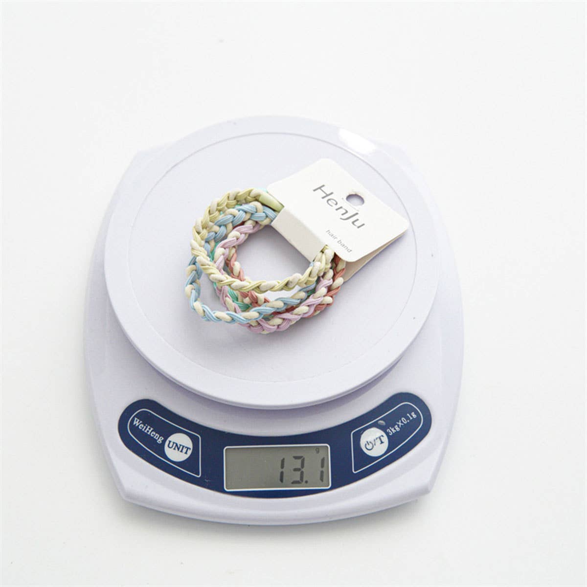 ACCITY - Wholesale Hair Tie - Candy Color Twisted Hair Ties , Cute Rubber Bands- CWAHA033913