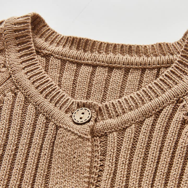 Little Trendy - Wholesale Jumpsuit - Baby - Baby long-sleeved knitted romper outing warm romper2